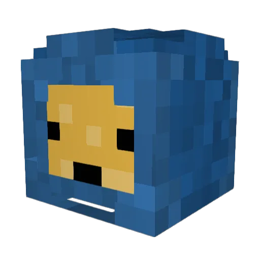 RikuSora28 Minecraft avatar head, 3D render