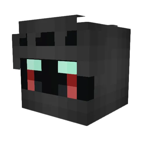 Riku_Komatsu Minecraft avatar head, 3D render