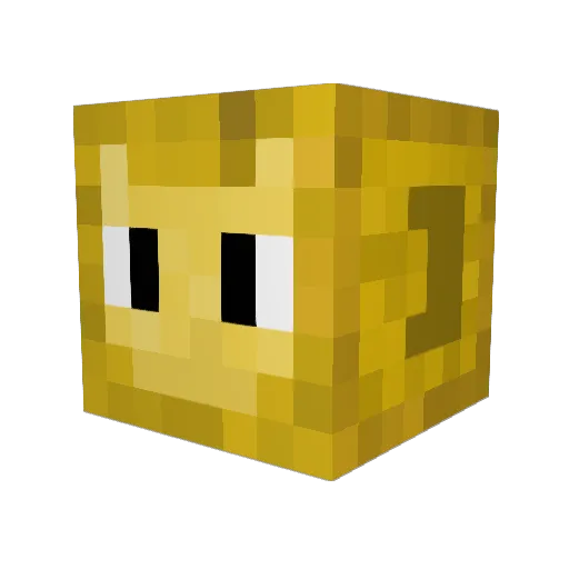 RikyMad Minecraft avatar head, 3D render