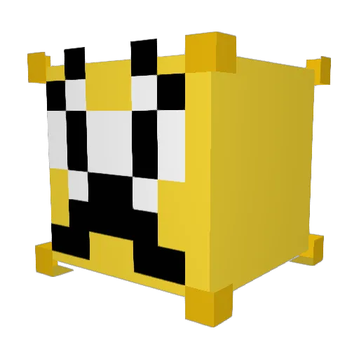 Rilert_ Minecraft avatar head, 3D render