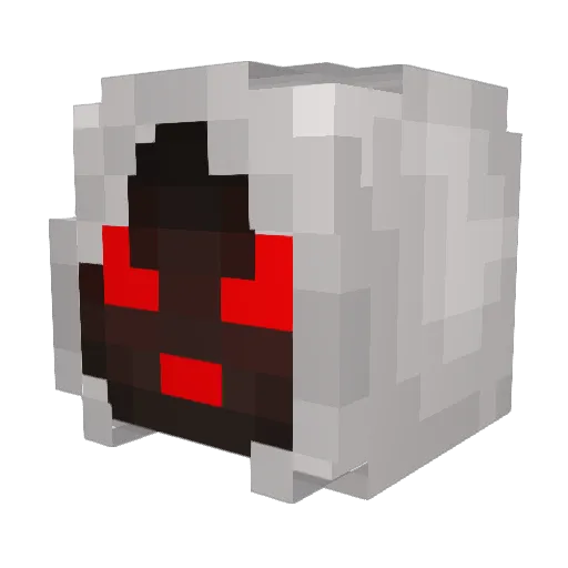 Riley7720 Minecraft avatar head, 3D render