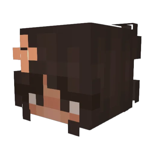 RileyJoy90555 Minecraft avatar head, 3D render