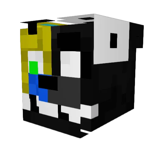 RileySotoSFM Minecraft avatar head, 3D render