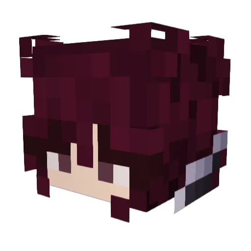 Rileyy_png Minecraft avatar head, 3D render