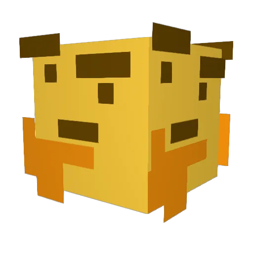 Rilia_2pia Minecraft avatar head, 3D render