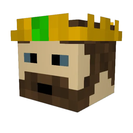 RillisThe Minecraft avatar head, 3D render