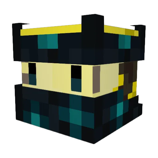 Rimantas770 Minecraft avatar head, 3D render