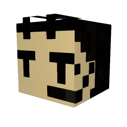 Rimbo54 Minecraft avatar head, 3D render