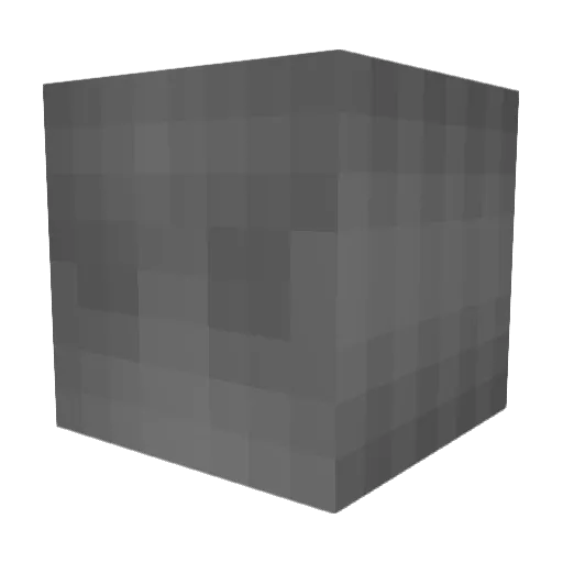 Rimial Minecraft avatar head, 3D render