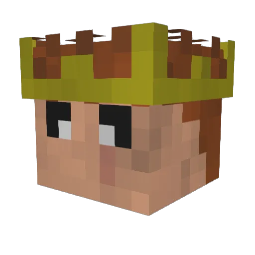 RincerOfWind Minecraft avatar head, 3D render
