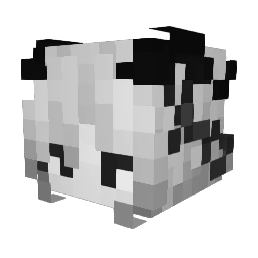 RingCrepper Minecraft avatar head, 3D render