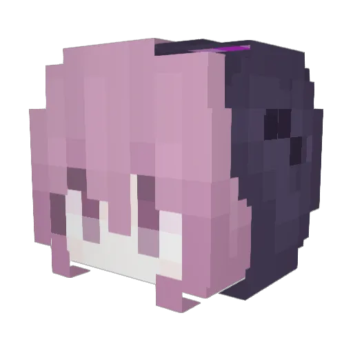 RingShah Minecraft avatar head, 3D render