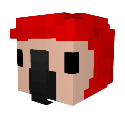 Ring_Miner_69420 Minecraft avatar head, 3D render