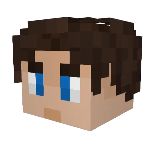 Ringmasta002 Minecraft avatar head, 3D render
