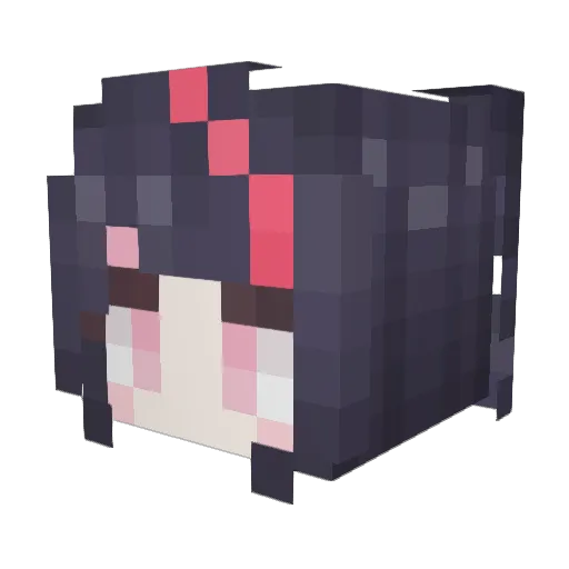 Ringo2025 Minecraft avatar head, 3D render