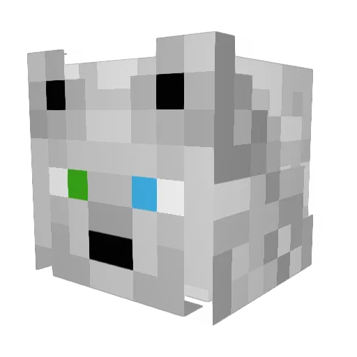 Ringomyboy Minecraft avatar head, 3D render