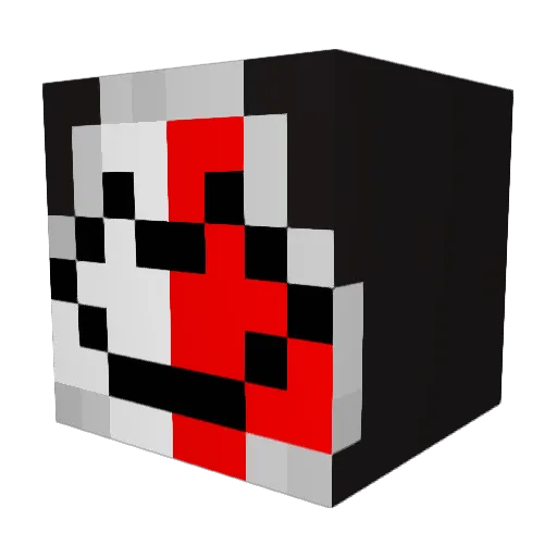Rinkashimioari Minecraft avatar head, 3D render
