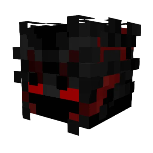 Rino47 Minecraft avatar head, 3D render