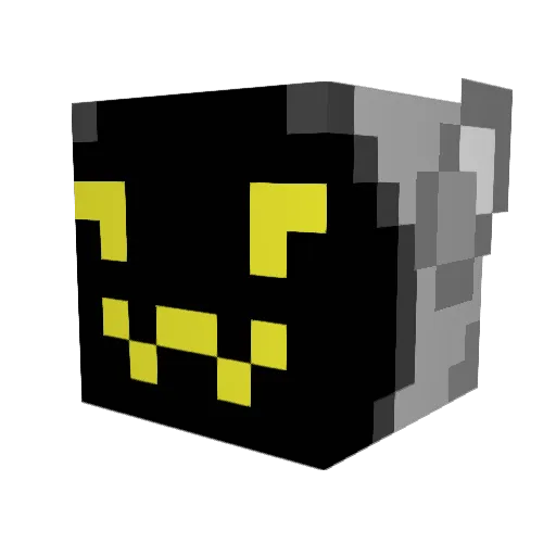 RinsableBaker19 Minecraft avatar head, 3D render