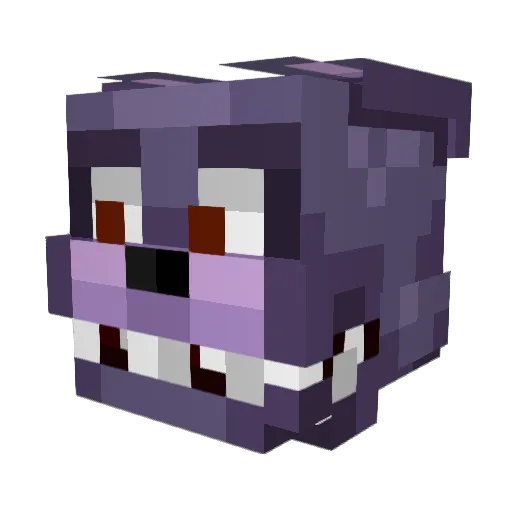 Rintam874 Minecraft avatar head, 3D render