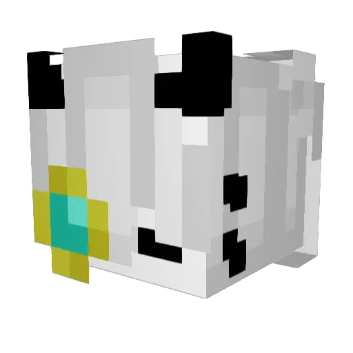 Rintarou_ Minecraft avatar head, 3D render