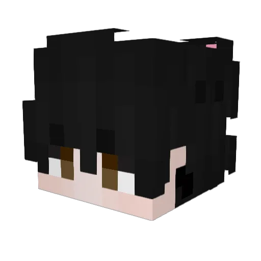 RintoGFX__ Minecraft avatar head, 3D render