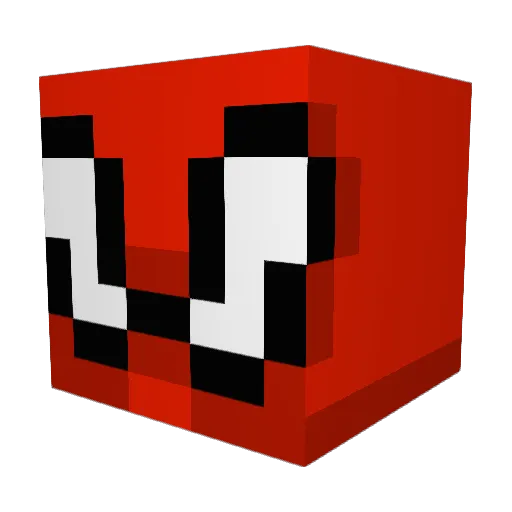 RioGG Minecraft avatar head, 3D render