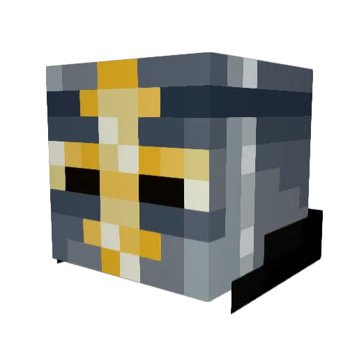 RioT_Tk4211 Minecraft avatar head, 3D render