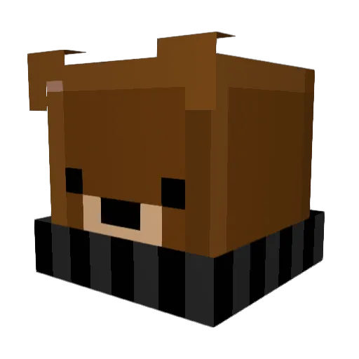 Rio_is_here Minecraft avatar head, 3D render