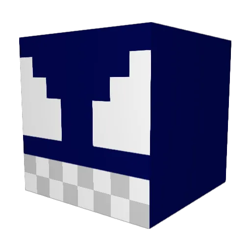 RiotHavoc Minecraft avatar head, 3D render