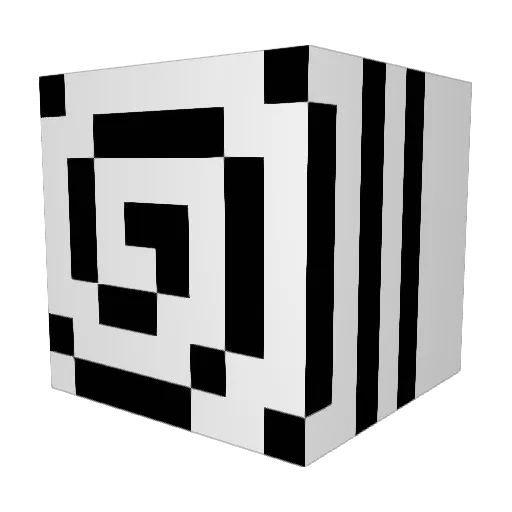 Rioumen Minecraft avatar head, 3D render