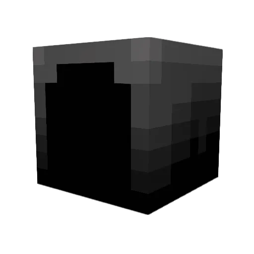 Rip4Darkness Minecraft avatar head, 3D render