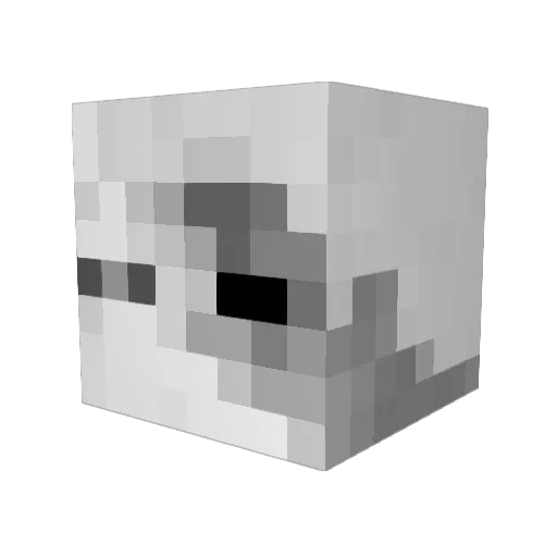 RipBlaze08 Minecraft avatar head, 3D render