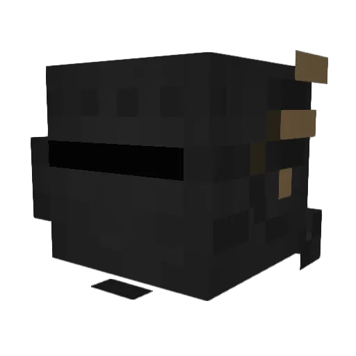 RipClaw00 Minecraft avatar head, 3D render