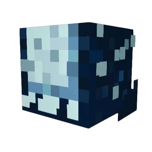 RipFreakbob Minecraft avatar head, 3D render