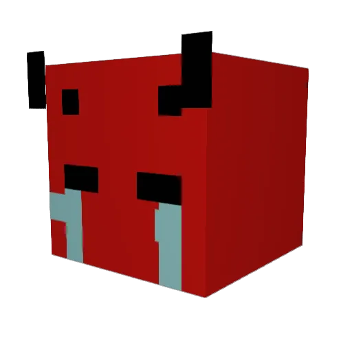 RipJaw88 Minecraft avatar head, 3D render