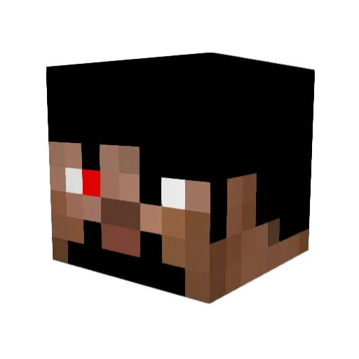 RipKushFaction Minecraft avatar head, 3D render