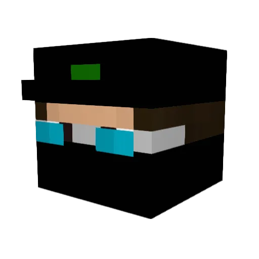 RipNexos Minecraft avatar head, 3D render