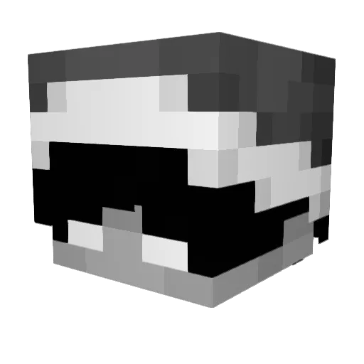 Rip_Cole Minecraft avatar head, 3D render
