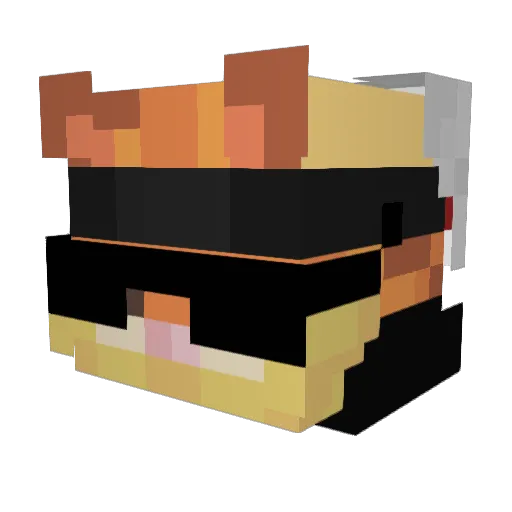 Rip_Demon915 Minecraft avatar head, 3D render