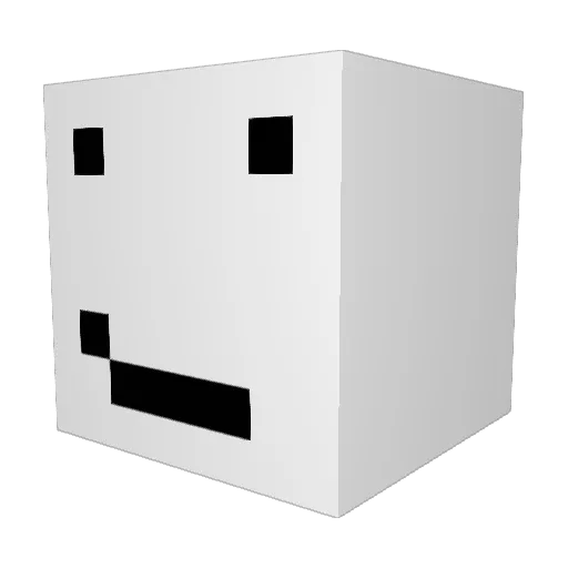 Rip_H4NTER Minecraft avatar head, 3D render