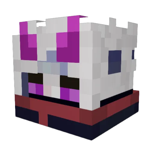 RipperBlaze Minecraft avatar head, 3D render
