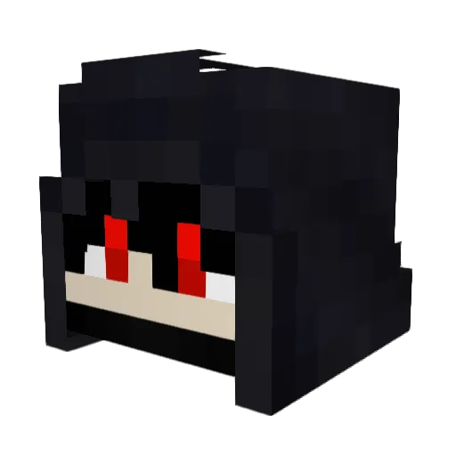 RipperKingTHE1 Minecraft avatar head, 3D render