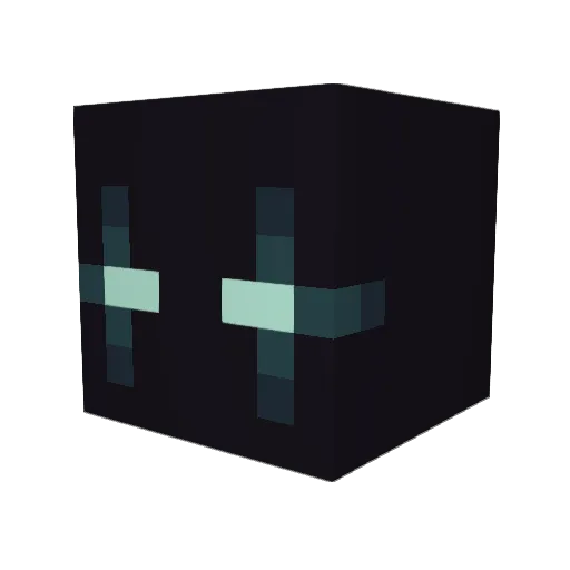 Ripper_G Minecraft avatar head, 3D render