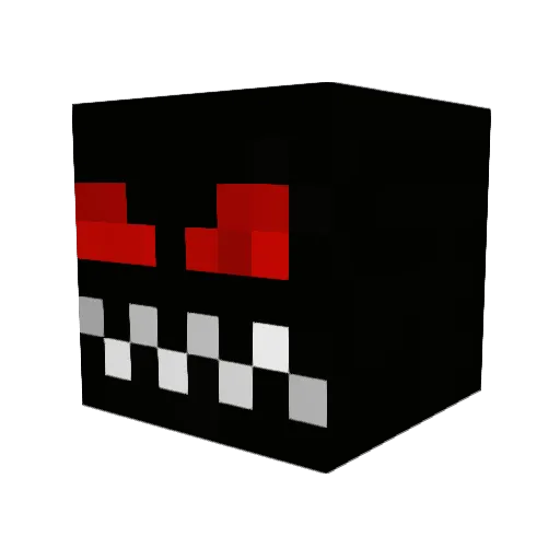 Ripperz1240 Minecraft avatar head, 3D render