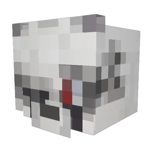 RippleyCopper Minecraft avatar head, 3D render