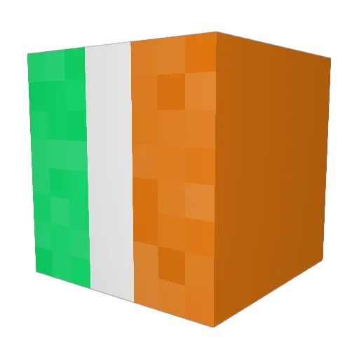 Rippzey Minecraft avatar head, 3D render