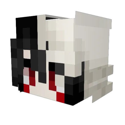 RippzyYY Minecraft avatar head, 3D render