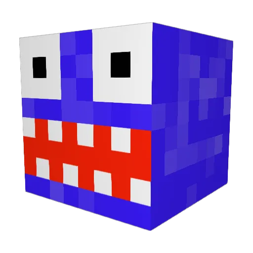 Ripsilver_ Minecraft avatar head, 3D render