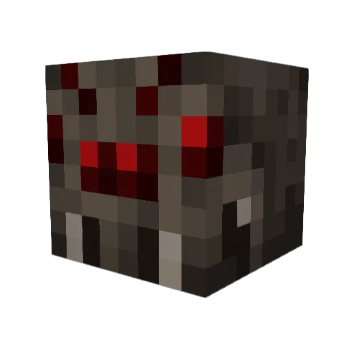 Rirh Minecraft avatar head, 3D render